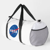 NASA-Fragezeichen Supersonic White Duffle Bag (Rechte Ecke)
