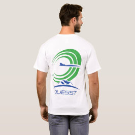 NASA Frast Logo Supersonic White 100% Cotton T-Shirt
