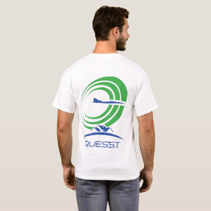 NASA Frast Logo Supersonic White 100% Cotton T-Shirt