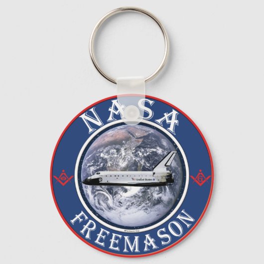 NASA Freemason Schlüsselanhänger (Vorderseite)