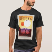 NASA Future Travel Poster - Entspannen Sie sich au T-Shirt (Vorderseite)