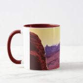 NASA Future Travel Poster - Entspannen Sie sich au Tasse (Links)