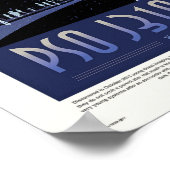 NASA Future Travel Poster - Planet ohne Sterne (Ecke)