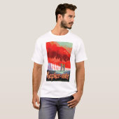 NASA Future Travel Sci Fi Poster - Kepler 186f T-Shirt (Vorne ganz)