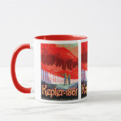 NASA Future Travel Sci Fi Poster - Kepler 186f Tasse (Links)
