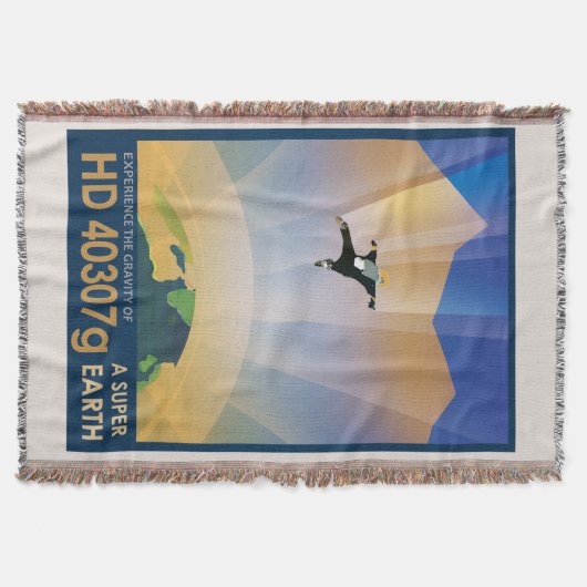 NASA Future Travel Sci Fi Poster - Super Earth Decke (Vorderseite)