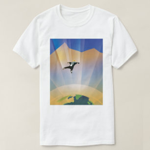 NASA Future Travel Sci Fi Poster - Super Earth T-Shirt