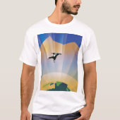NASA Future Travel Sci Fi Poster - Super Earth T-Shirt (Vorderseite)