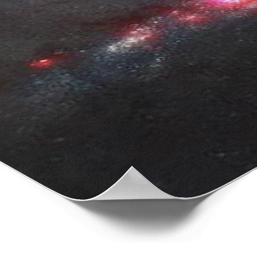 NASA / Galaktische Pyrotechnik / NGC 4258 / Poster (Ecke)