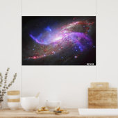 NASA / Galaktische Pyrotechnik / NGC 4258 / Poster (Küche)