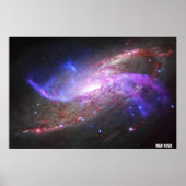 NASA / Galaktische Pyrotechnik / NGC 4258 / Poster (Vorne)
