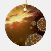 NASA Größte Molecule Buckyballs Keramikornament (Vorne)