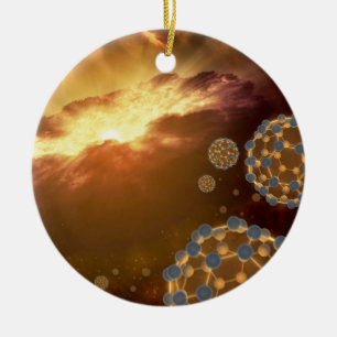 NASA Größte Molecule Buckyballs Keramikornament