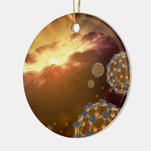 NASA Größte Molecule Buckyballs Keramikornament (Links)