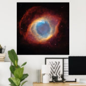 NASA / Helix Nebula / Aquarius / "Auge Gottes" / Poster (Heimbüro)