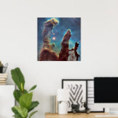 NASA Hubble Telescope Foto PIllars of Creation Poster (Heimbüro)