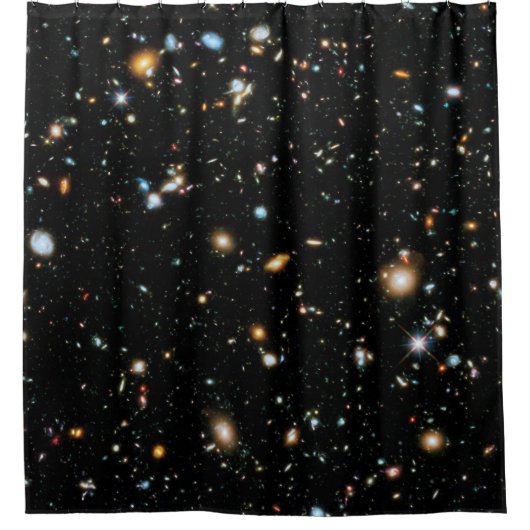NASA Hubble Ultra Deep Field Galaxien Duschvorhang (Vorderseite)