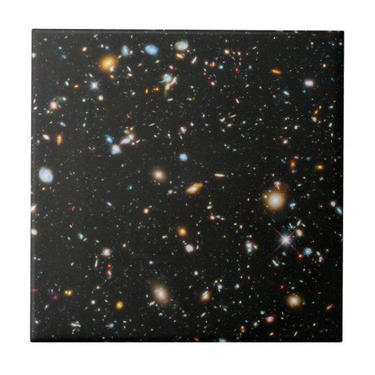 NASA Hubble Ultra Deep Field Galaxien Fliese (Vorderseite)