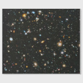 NASA Hubble Ultra Deep Field Galaxien Geschenkpapier (Flach)