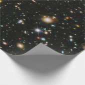NASA Hubble Ultra Deep Field Galaxien Geschenkpapier (Ecke)