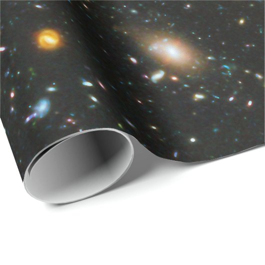 NASA Hubble Ultra Deep Field Galaxien Geschenkpapier (Rolleneckpunkt)