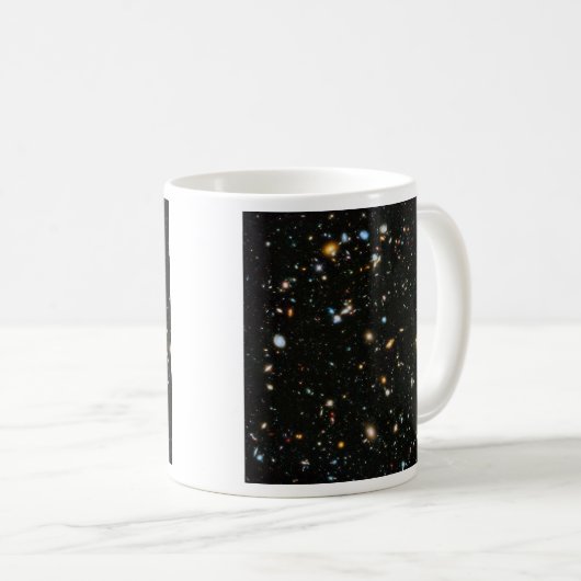 NASA Hubble Ultra Deep Field Galaxien Kaffeetasse (VorderseiteRechts)