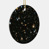 NASA Hubble Ultra Deep Field Galaxien Keramik Ornament (Rechts)
