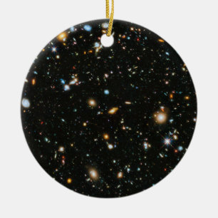 NASA Hubble Ultra Deep Field Galaxien Keramik Ornament