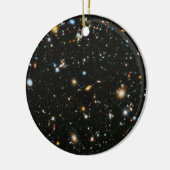 NASA Hubble Ultra Deep Field Galaxien Keramik Ornament (Links)