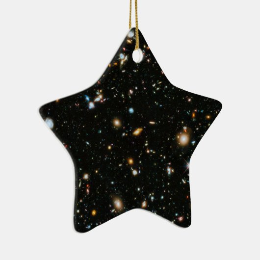 NASA Hubble Ultra Deep Field Galaxien Keramikornament (Rechts)