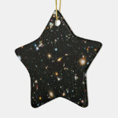 NASA Hubble Ultra Deep Field Galaxien Keramikornament (Links)