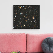 NASA Hubble Ultra Deep Field Galaxien Leinwanddruck (Insitu (Wohnzimmer))
