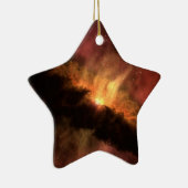 NASA Infrarot Planet Formscheibe Keramikornament (Rechts)