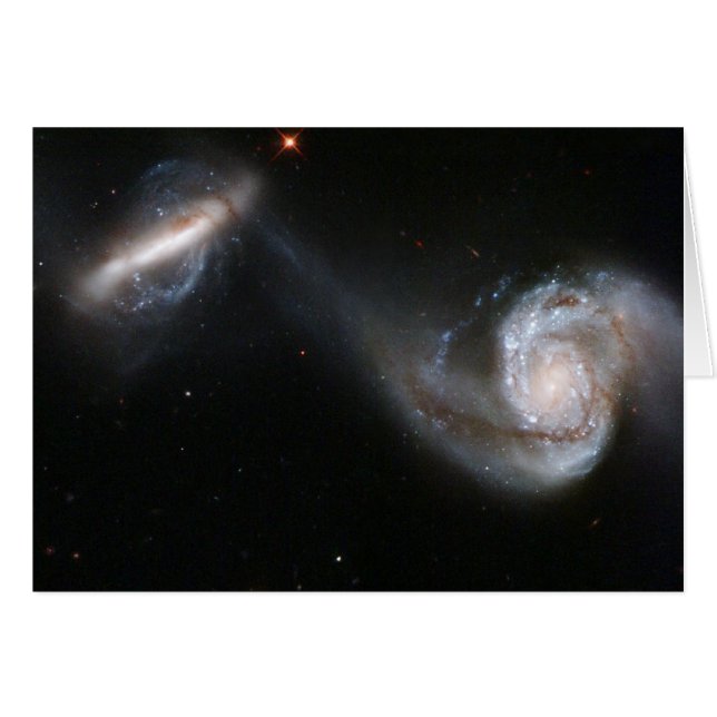 NASA - Interagierendes Galaxy-Paar Arp87 (Vorderseite (Horizontal))