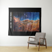 NASA James Webb Cosmic Cliffs Space Wandteppich (Beispiel (Horizontal))
