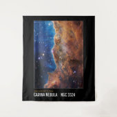 NASA James Webb Cosmic Cliffs Space Wandteppich (Vorderseite)