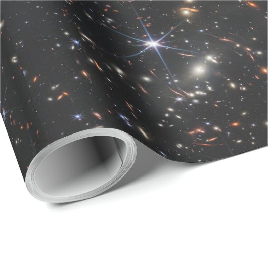 NASA james webb space telescope galaxies Gift wrap Geschenkpapier (Rolleneckpunkt)