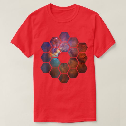 NASA James Webb Space Telescope JWST Science Unifo T-Shirt (Design vorne)