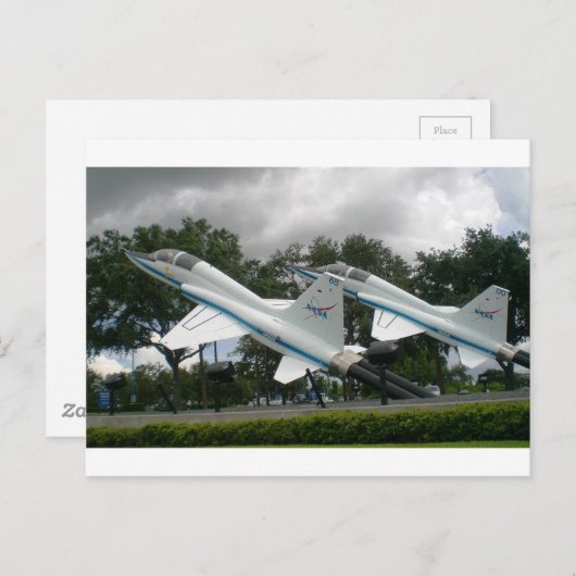 NASA Jets Postkarte (Vorne/Hinten)