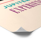 NASA/JPLSs Retro Space Poster (Ecke)