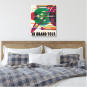 NASA/JPLSs Retro Space Poster Leinwanddruck (Insitu (Schlafzimmer))