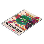 NASA/JPLSs Retro Space Poster Notizblock (Linke Seite)