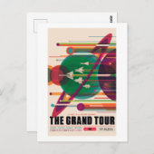 NASA/JPLSs Retro Space Poster Postkarte (Vorne/Hinten)