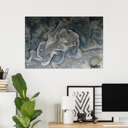 NASA / Juno / Jupiter / Poster (Heimbüro)