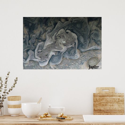 NASA / Juno / Jupiter / Poster (Küche)
