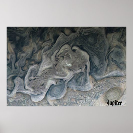 NASA / Juno / Jupiter / Poster (Vorne)
