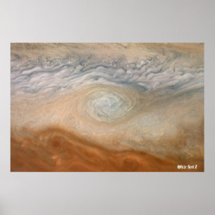 NASA/Juno/Jupiter/Weißer Topf Z / Poster