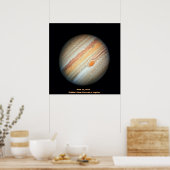 NASA / Jupiter / Hubbles neues Portrait des Jupite Poster (Küche)