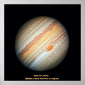 NASA / Jupiter / Hubbles neues Portrait des Jupite Poster (Vorne)