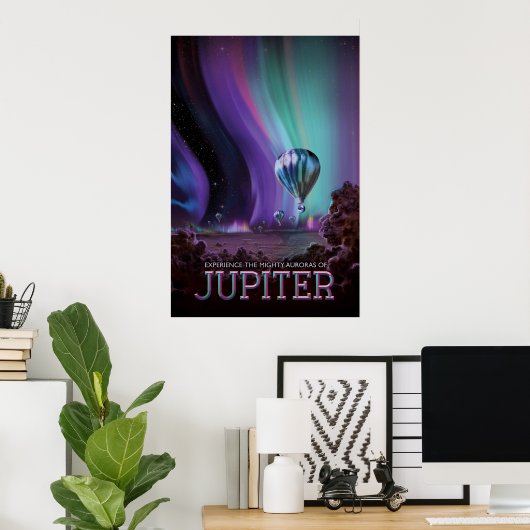 Nasa / Jupiter / Reise Poster (Heimbüro)